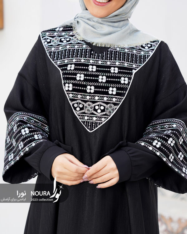 عبا حانیه مشکی - Image 4