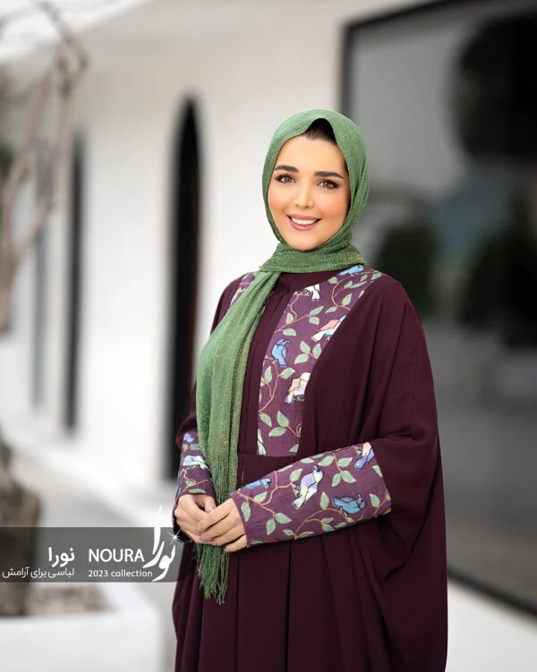 یاسمینا عبا پوشیده حجاب استایل نورا5