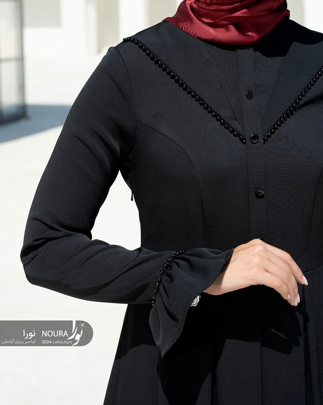 پیراهن بهاره (رنگبندی) 12 بهاره مشکی