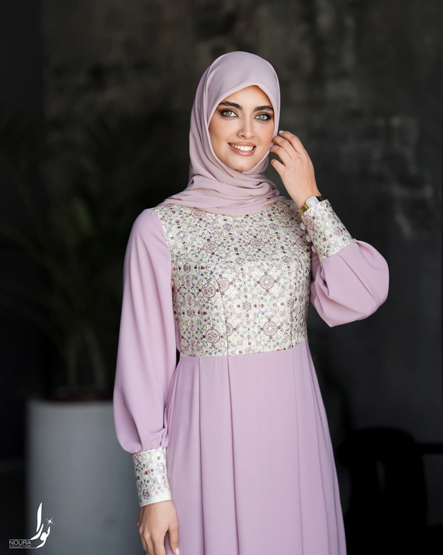 پیراهن سارا صورتی