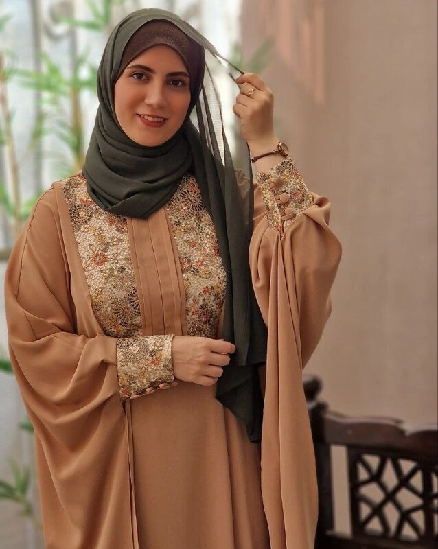 عبا صدف دیبا کرم