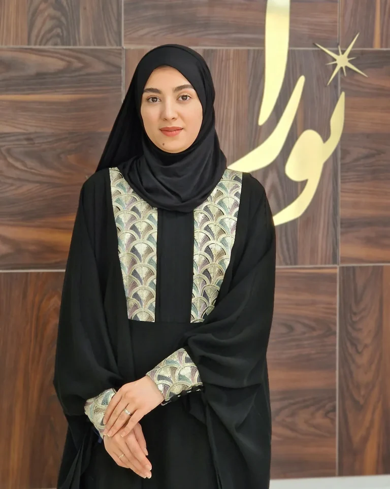 عبا صدف کوتاه مشکی کد 1