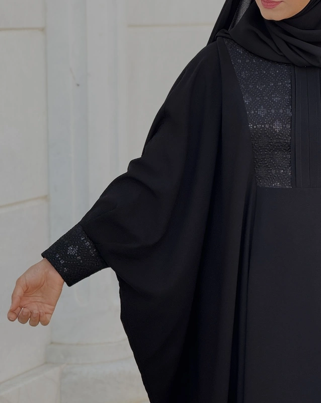 عبا رزا مشکی (گل ریز)