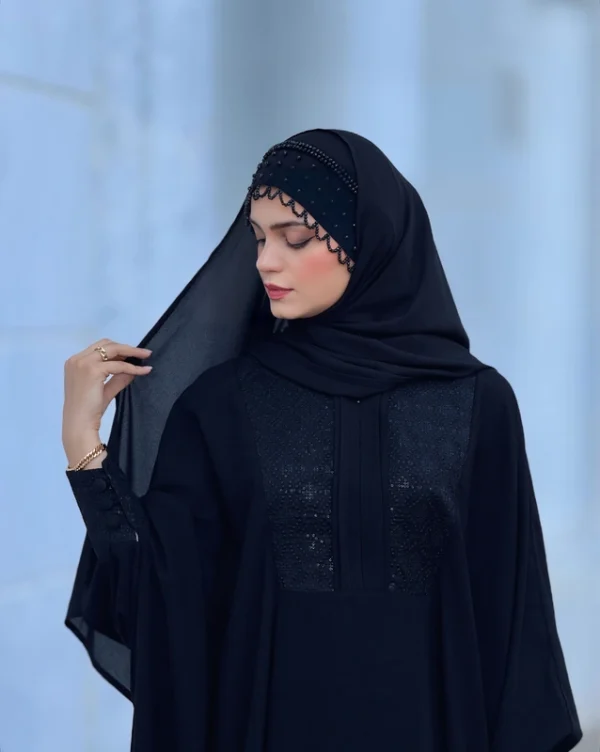 عبا رزا مشکی (گل ریز)