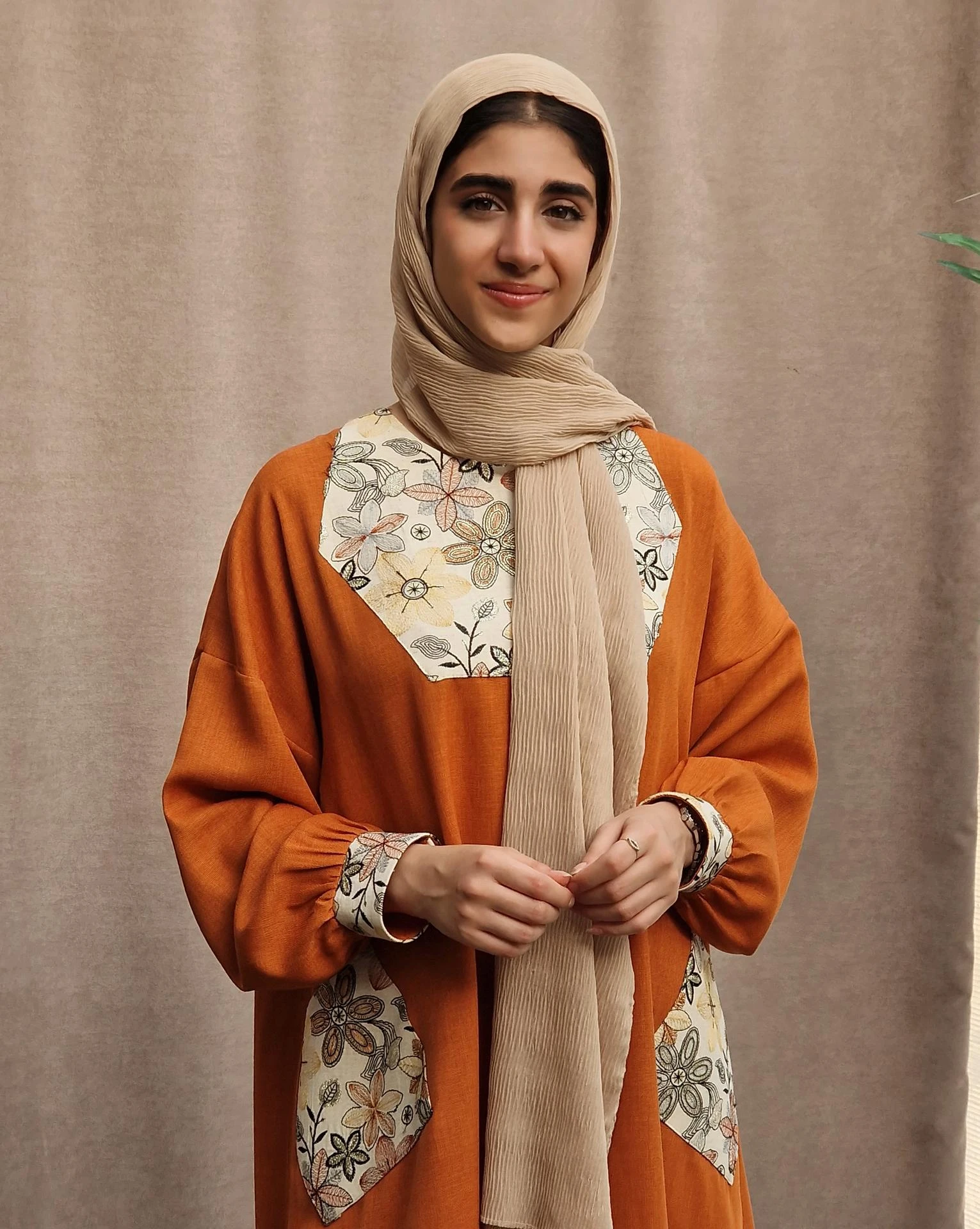 عبا شقایق (رنگبندی) 15 عبا شقایق آجری