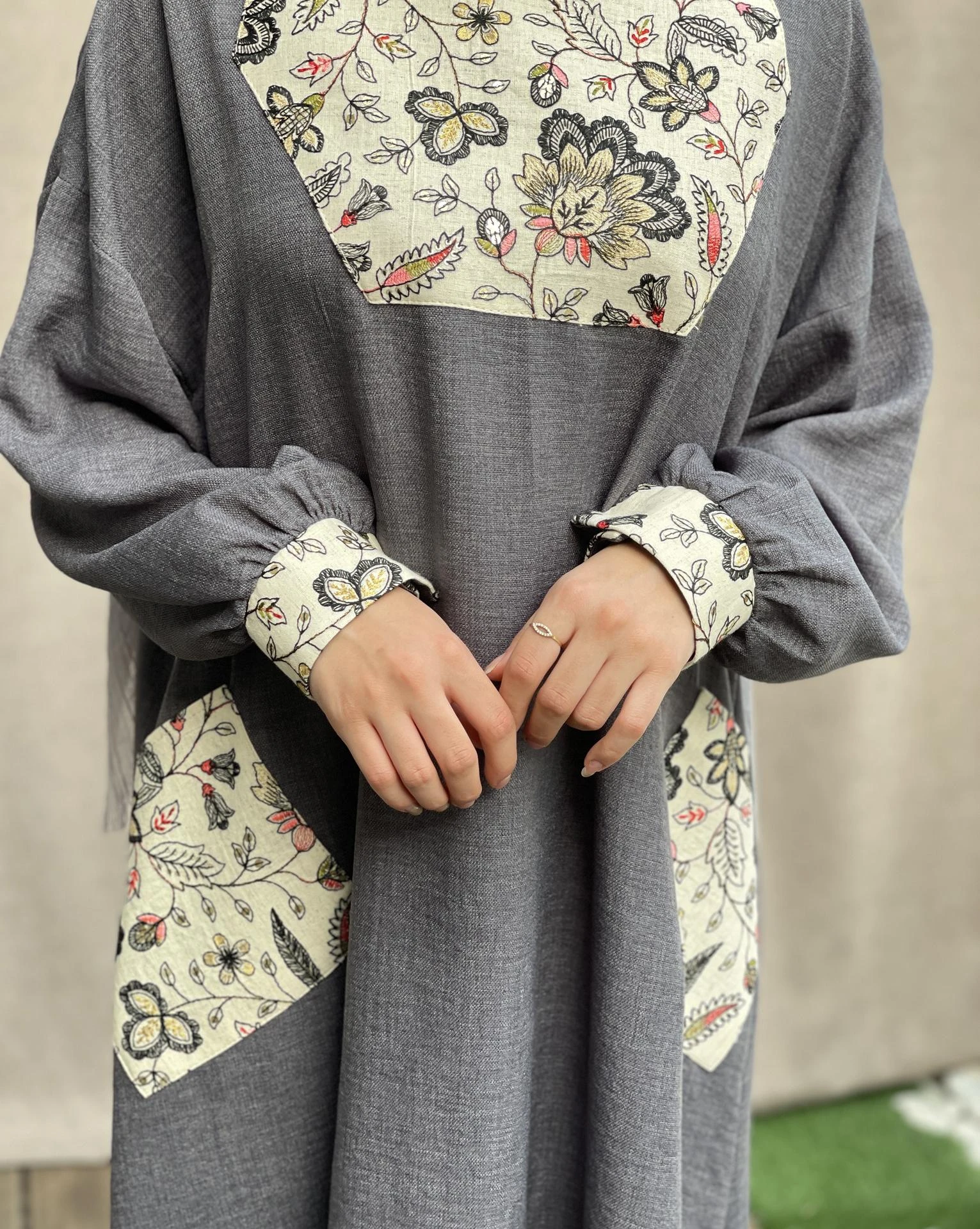 عبا شقایق (رنگبندی) 16 عبا شقایق ذغالی