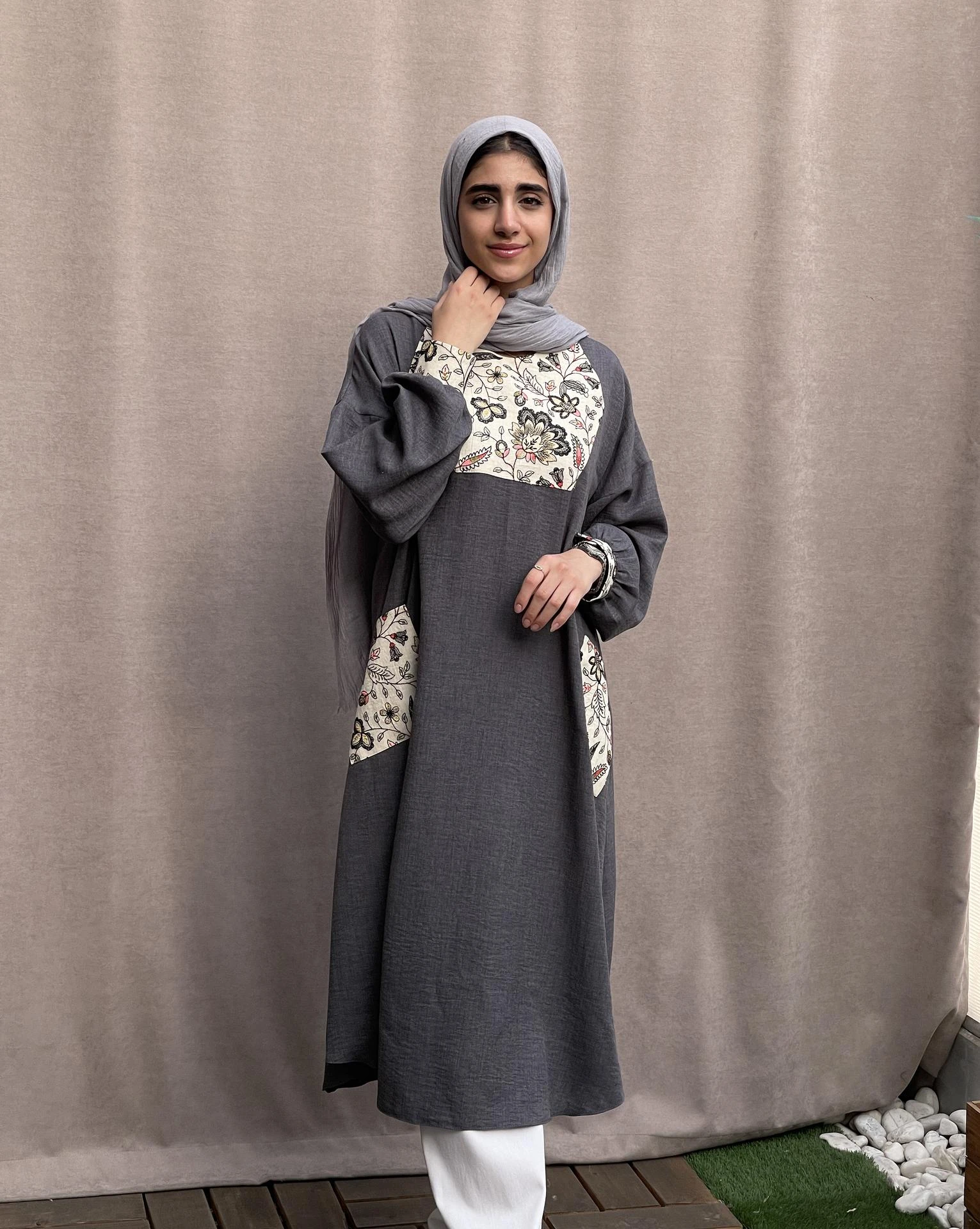 عبا شقایق (رنگبندی) 8 عبا شقایق ذغالی