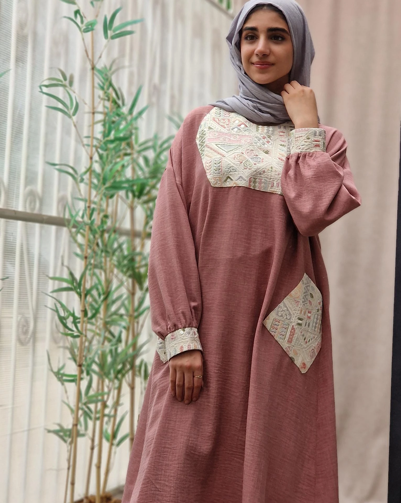 عبا شقایق (رنگبندی) 18 عبا شقایق صورتی