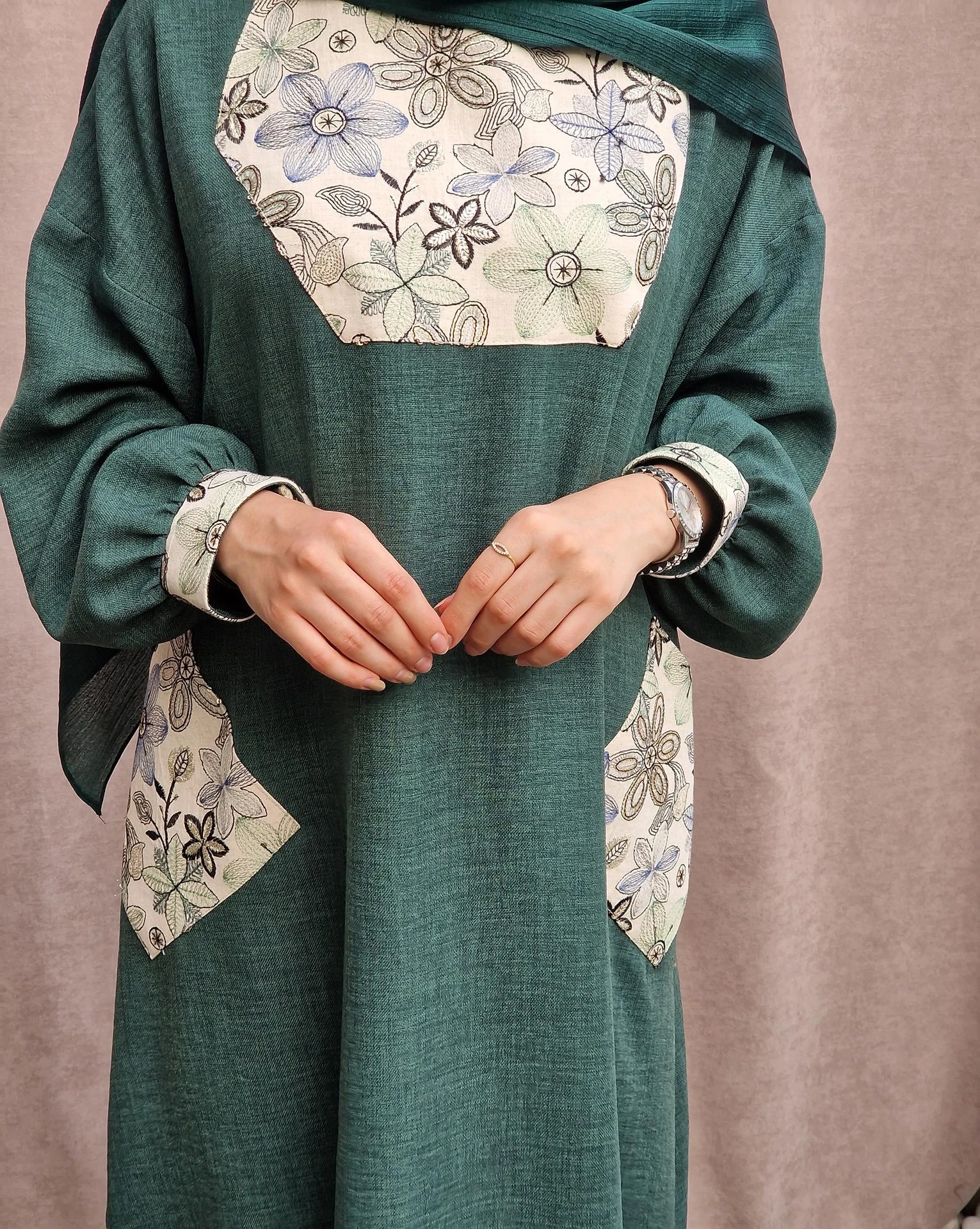 عبا شقایق (رنگبندی) 14 عبا شقایق یشمی