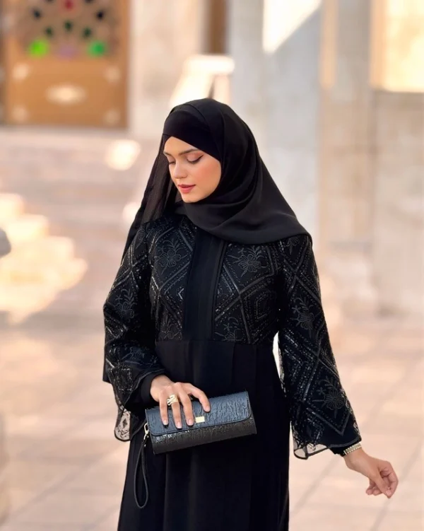 پیراهن سودابه مشکی