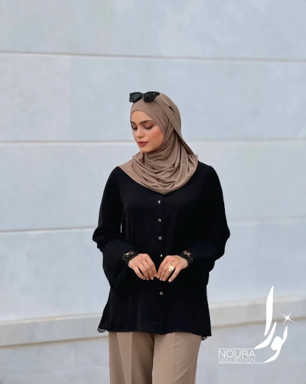 شومیز صبرا مشکی