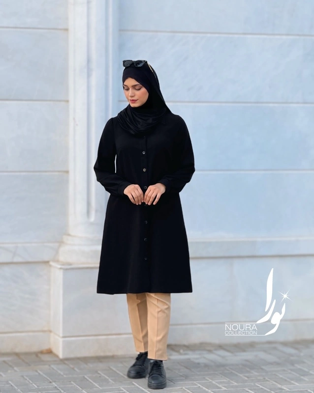 مانتو آدرینا مشکی