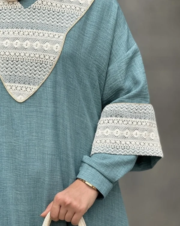 عبا حانیه (بنفش و سبز)