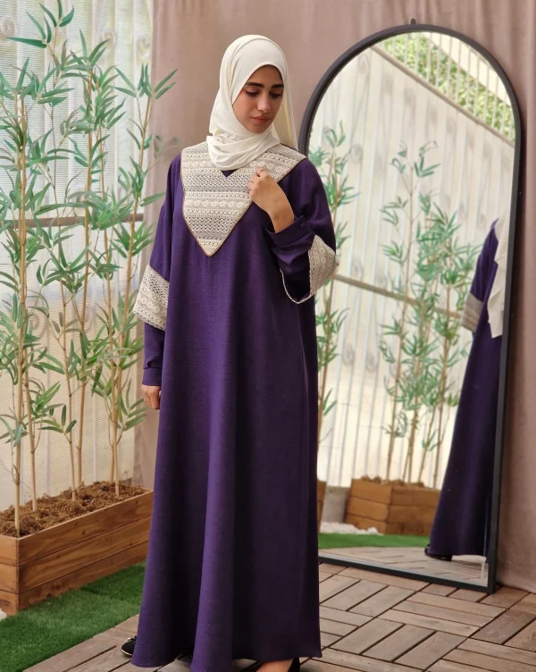 عبا حانیه (بنفش و سبز)