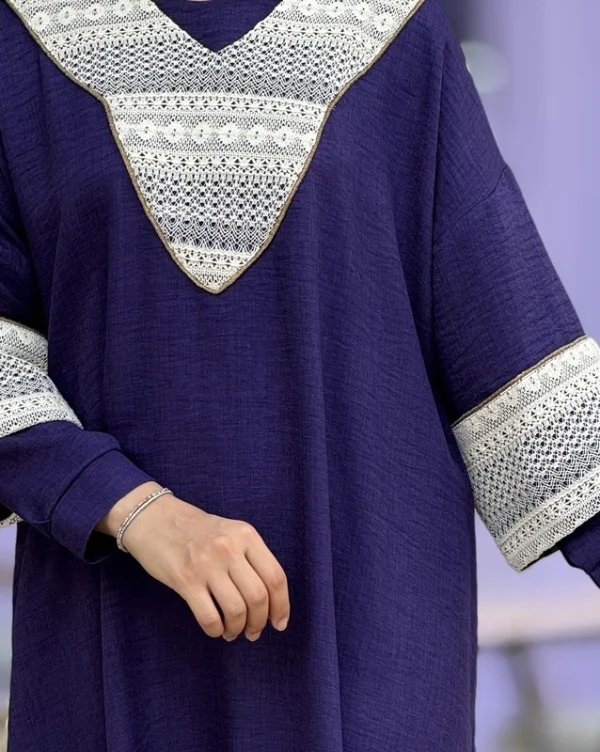 عبا حانیه (بنفش و سبز)