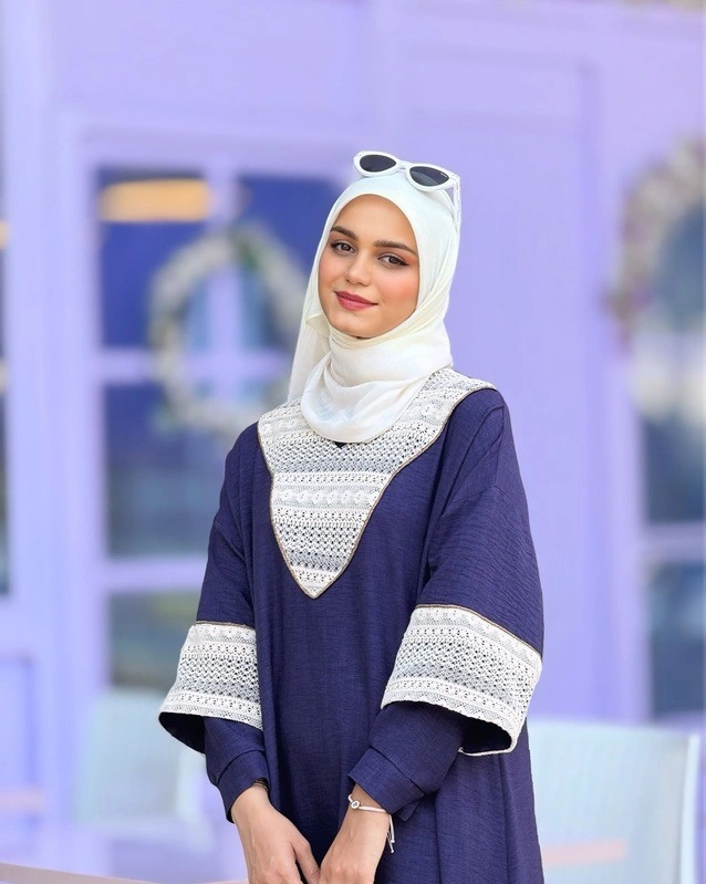 عبا حانیه (بنفش و سبز)