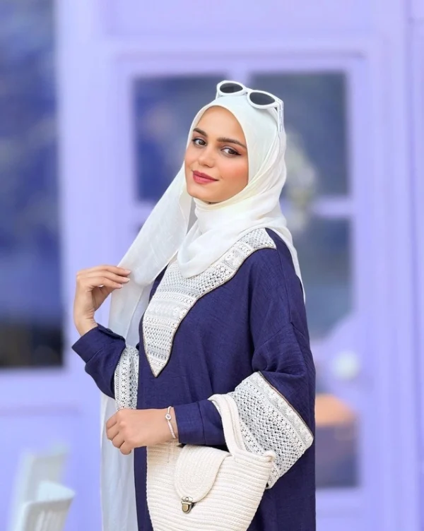عبا حانیه (بنفش و سبز)