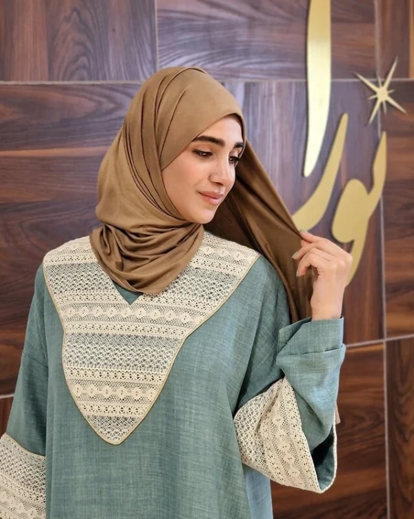 عبا حانیه (بنفش و سبز)
