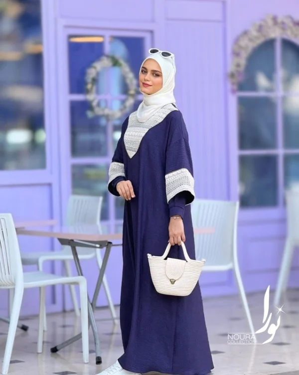 عبا حانیه (بنفش و سبز)