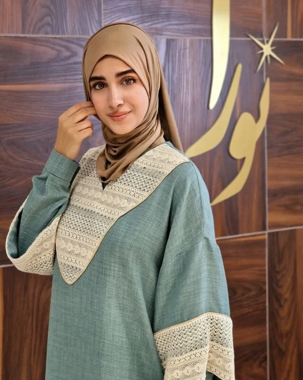 عبا حانیه (بنفش و سبز)