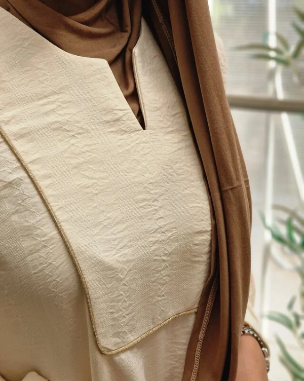عبا حانیه کد 2 (مشکی و شیری)