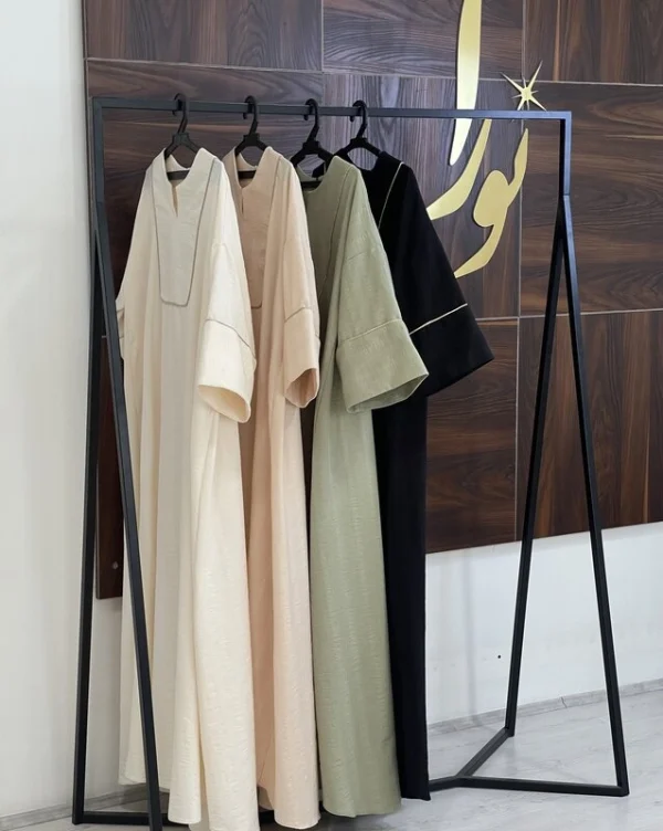 عبا حانیه کد 2 (مشکی و شیری)