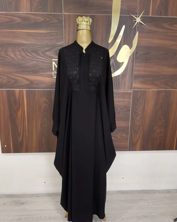 عبا رزا مشکی (گل ریز)