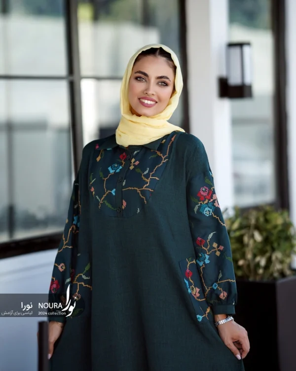 عبا روژان سبز