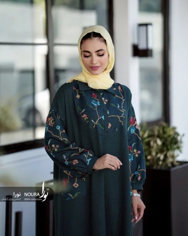 عبا روژان سبز