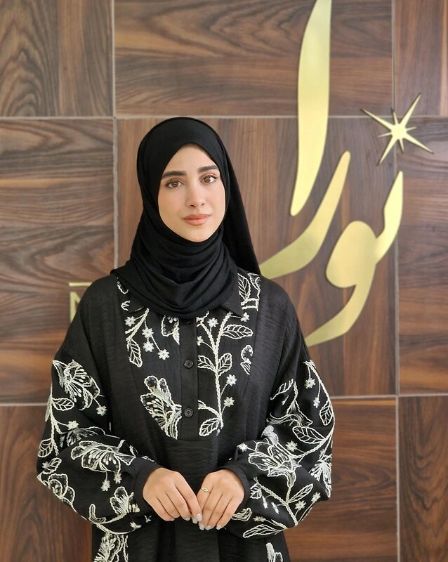 عبا روژان مشکی 6 عبا روژان مشکی