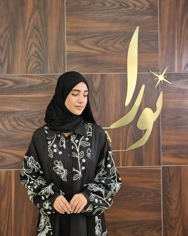 عبا روژان مشکی 4 عبا روژان مشکی