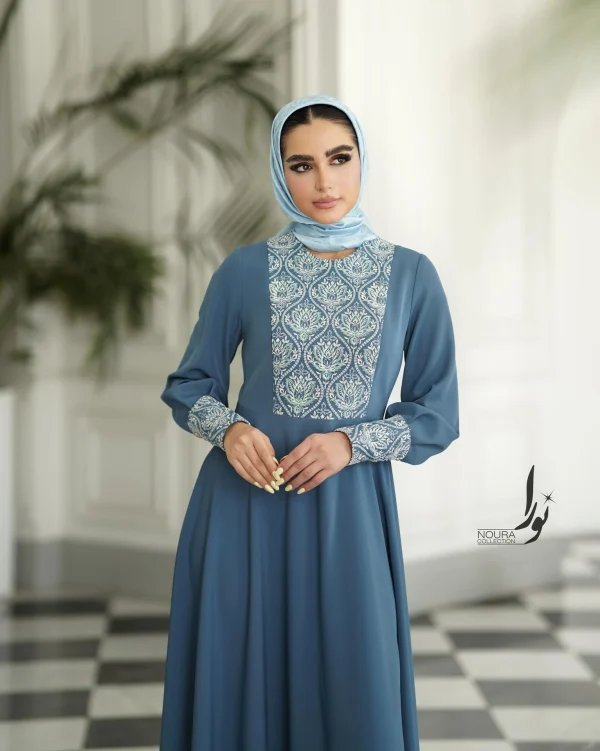پیراهن آرمیتا آبی