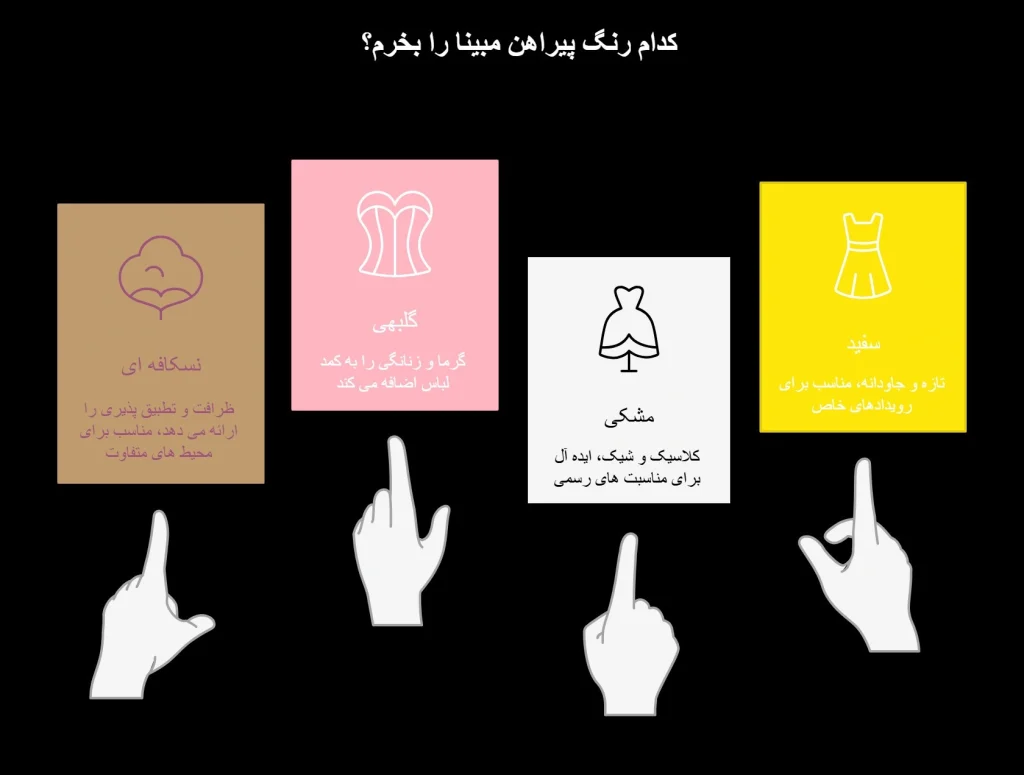 پیراهن مبینا مشکی گل درشت