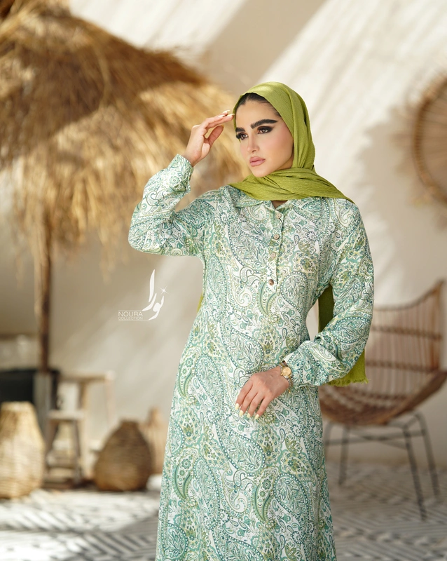 پیراهن نیکتا سبز
