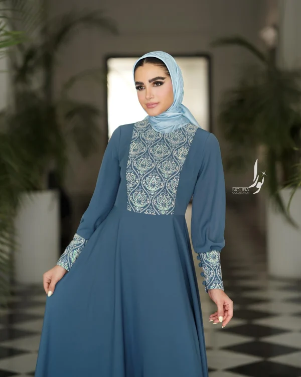 پیراهن آرمیتا آبی