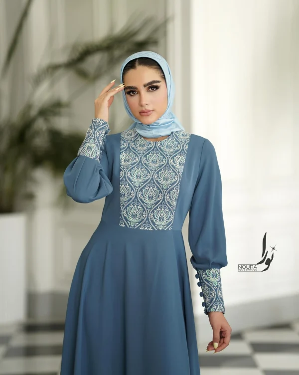 پیراهن آرمیتا آبی
