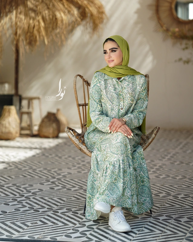 پیراهن نیکتا سبز