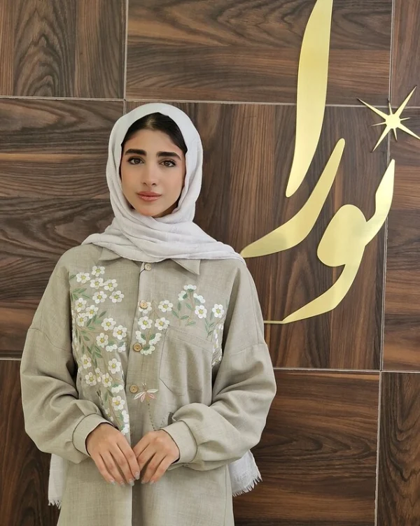 تونیک پیچک (فیروزه ای و شنی)
