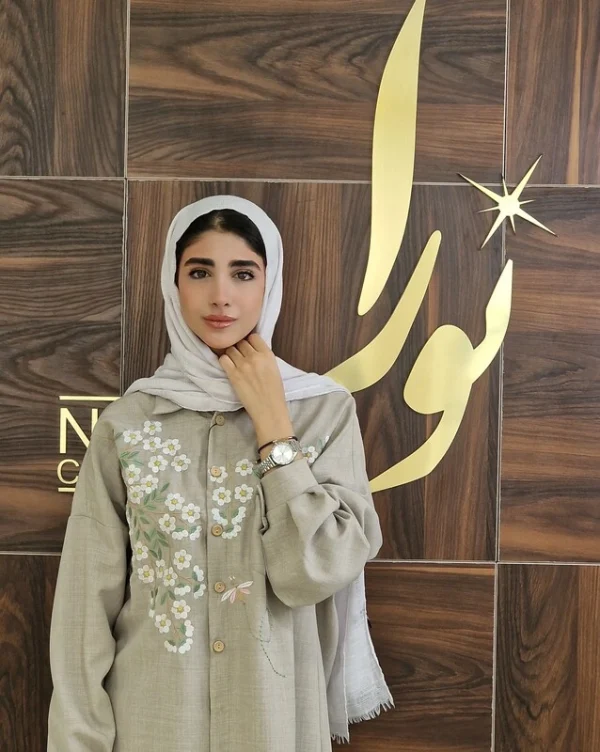 تونیک پیچک (فیروزه ای و شنی)
