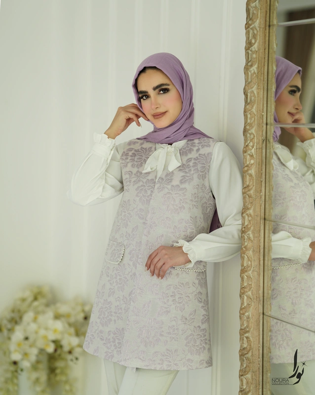 وست مروارید یاسی 3 وست مروارید یاسی