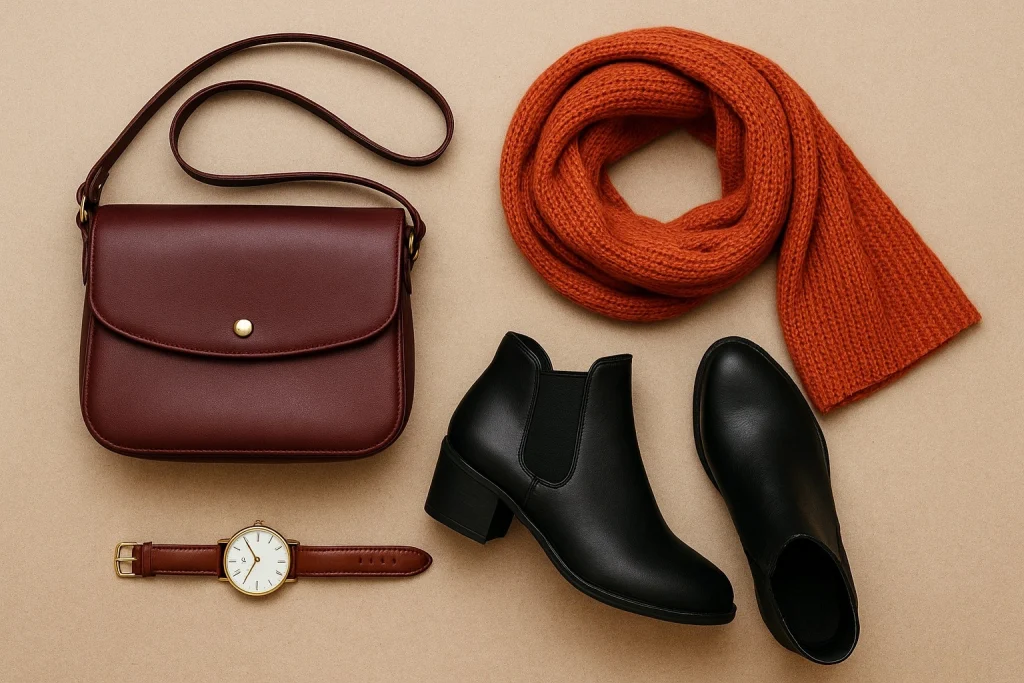 اکسسوری‌های پاییزی برای تکمیل استایل با عبا