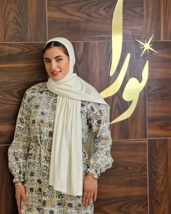 تونیک نازگل آبی گل ریز