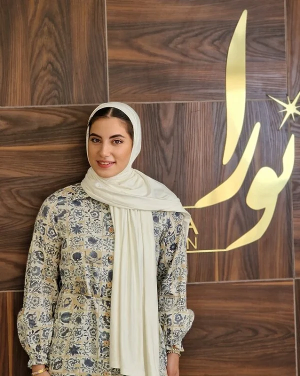 تونیک نازگل آبی گل ریز