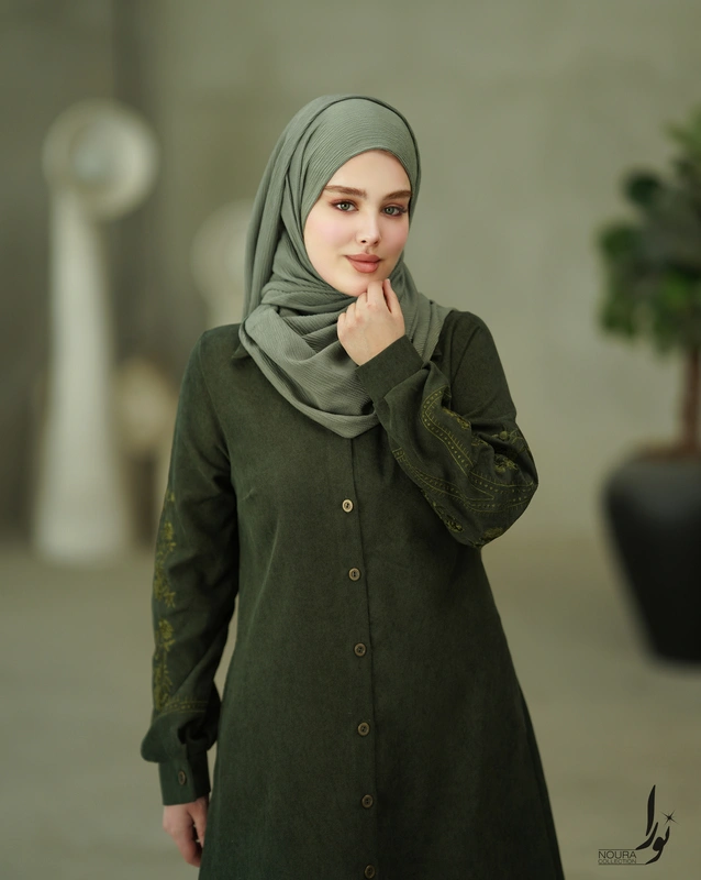 مانتو ماهین سبز 3 مانتو ماهین سبز