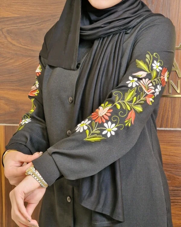 مانتو ملینا مشکی