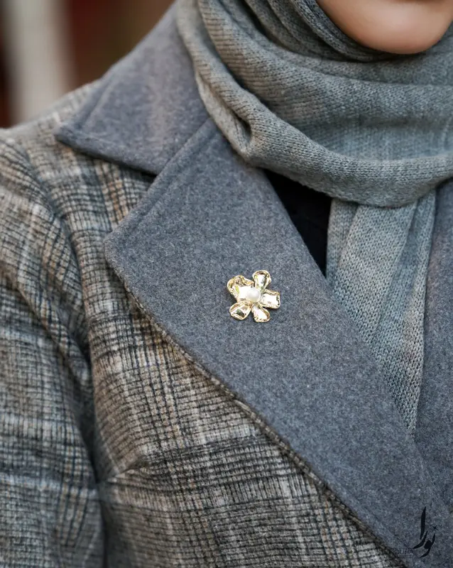 پالتو جاسمین طوسی