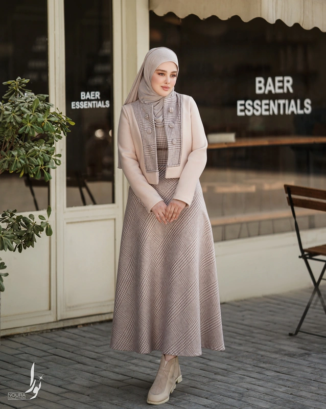 کت و سارافن افرا بژ 5 کت و سارافن افرا بژ