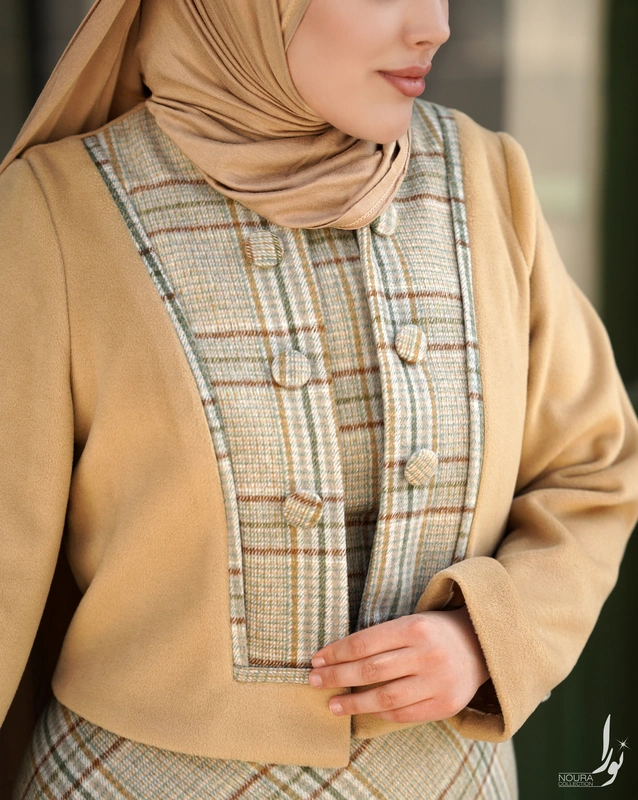 کت و سارافن افرا سبز