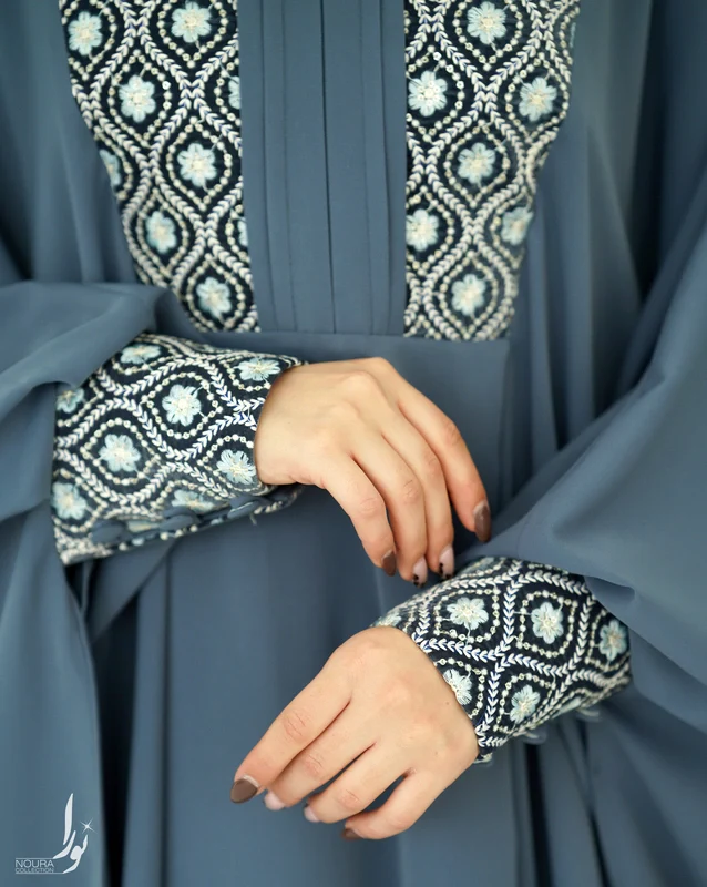 عبا صدف نقرآبی 2 عبا صدف نقرآبی