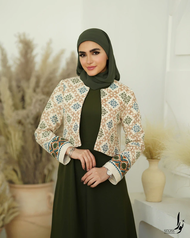 کت و سارافن ساغر سبز 5 کت و سارافن ساغر سبز